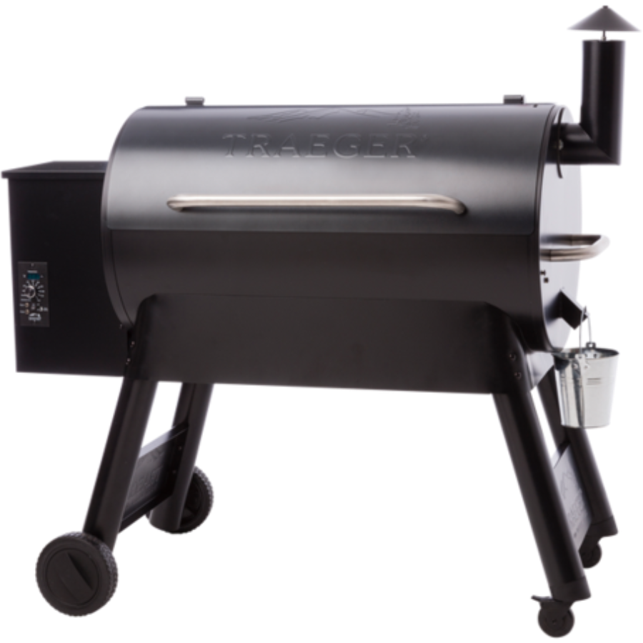 Outdoor barbecue smoker grill