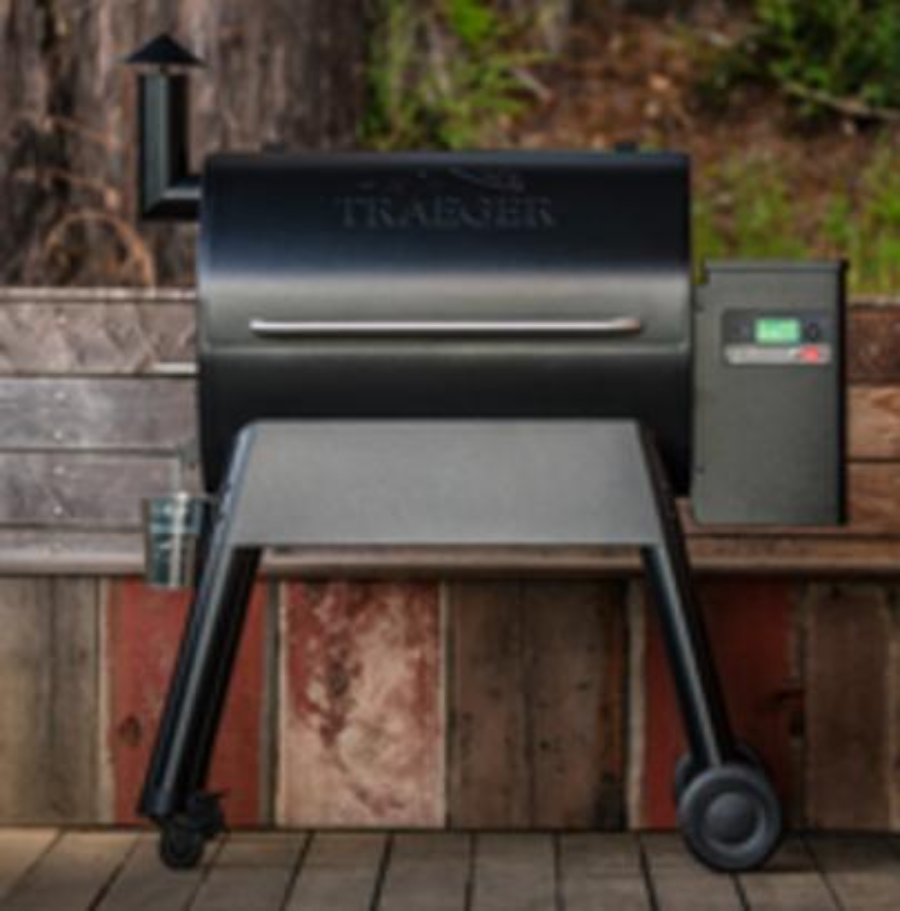 Barbecue grill with digital controls