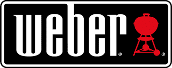 Weber brand logo featuring grill silhouette