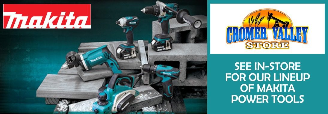 Cromer Valley promotes Makita power tools