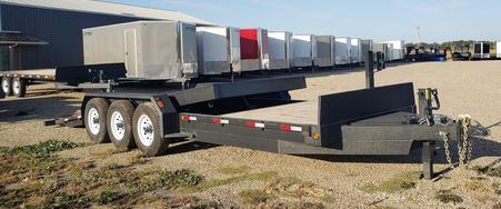 Precision triple axle partial tilt